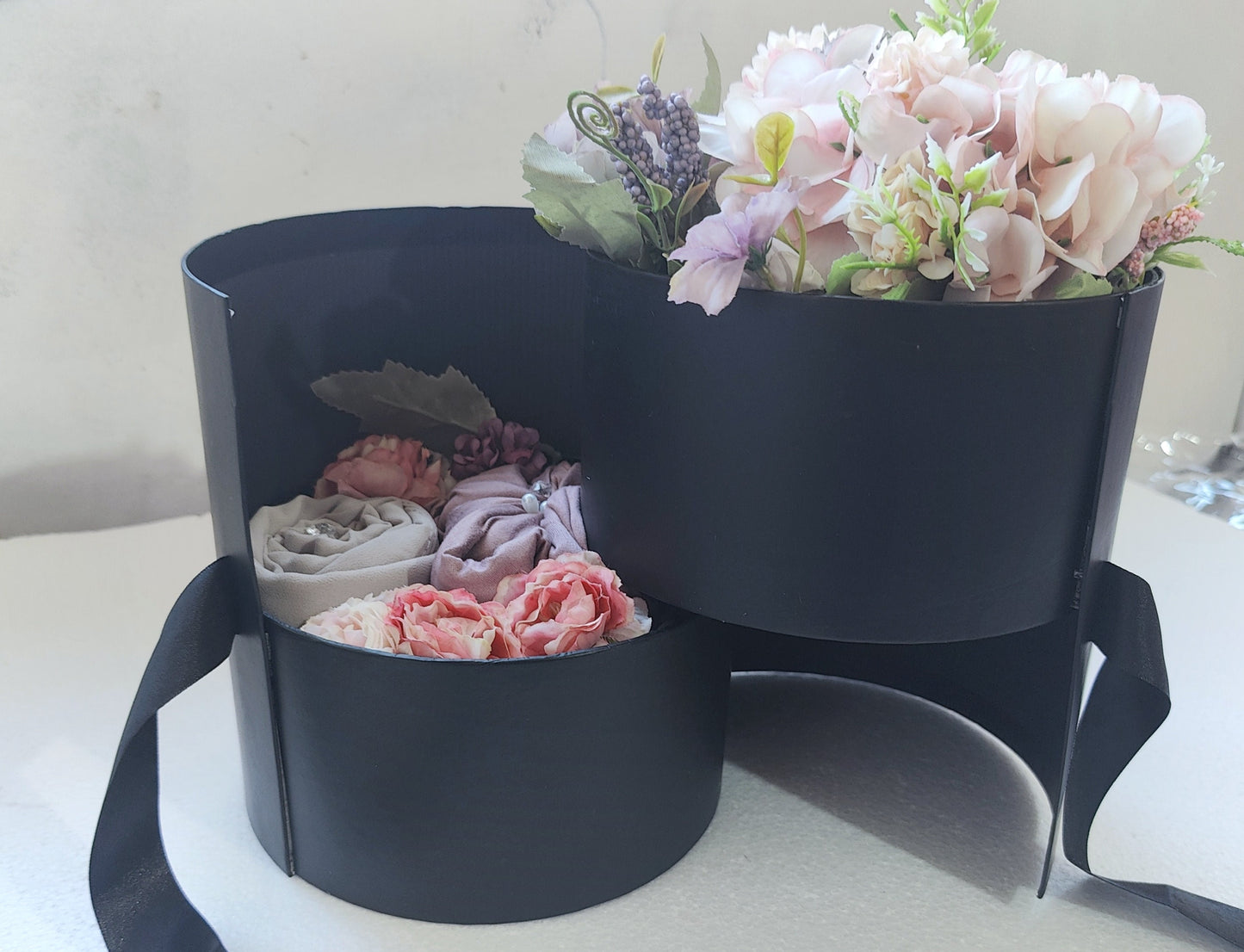 Blooming Elegance Tiered Box