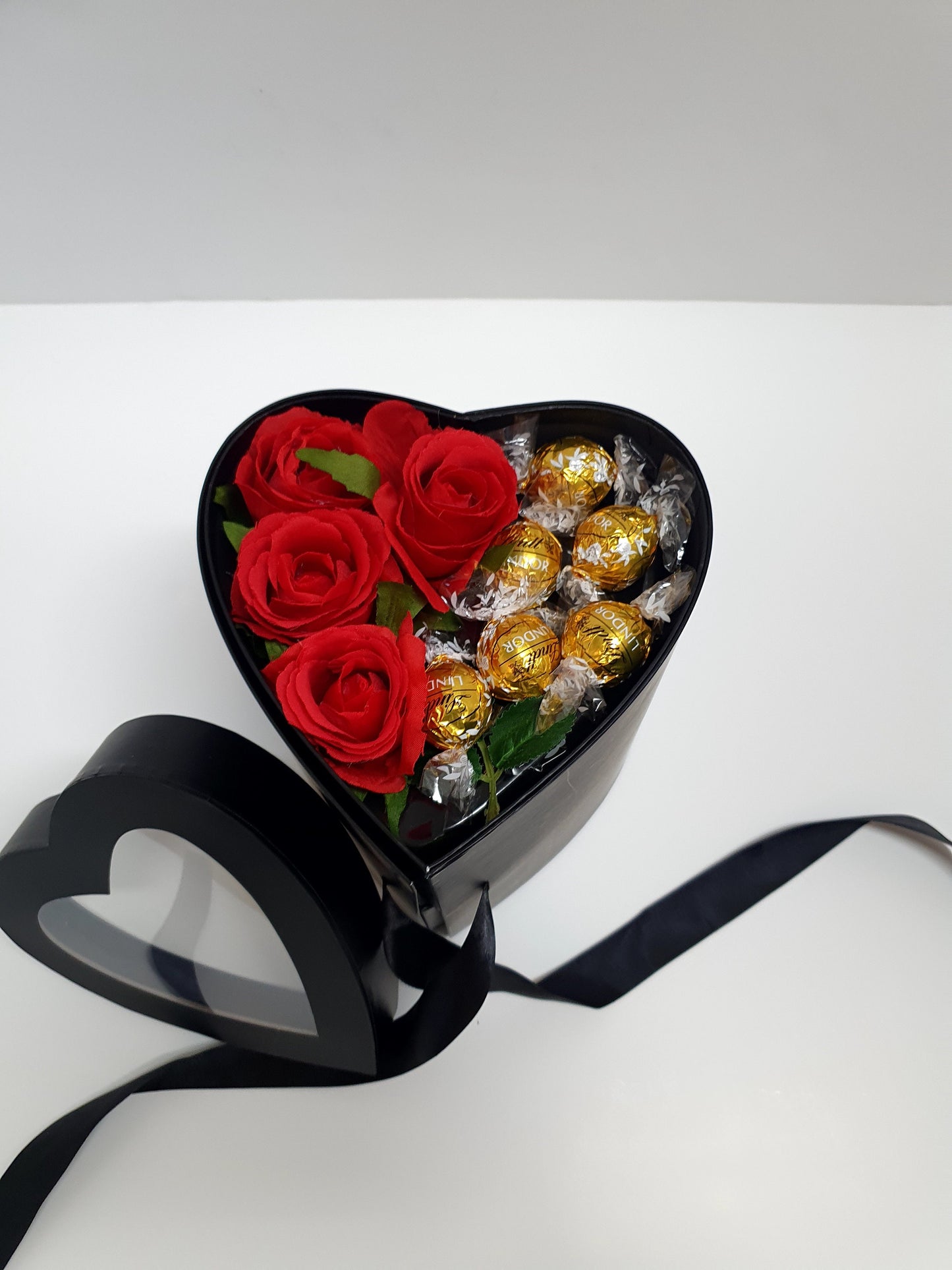 Heart 2 Tier Sliding Chamber Hijab Gift Box