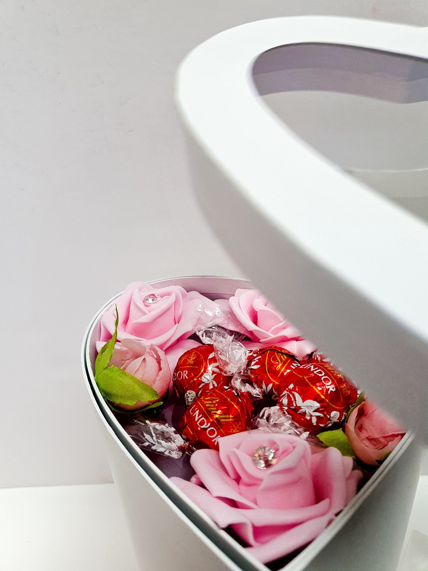 Heart 2 Tier Sliding Chamber Hijab Gift Box
