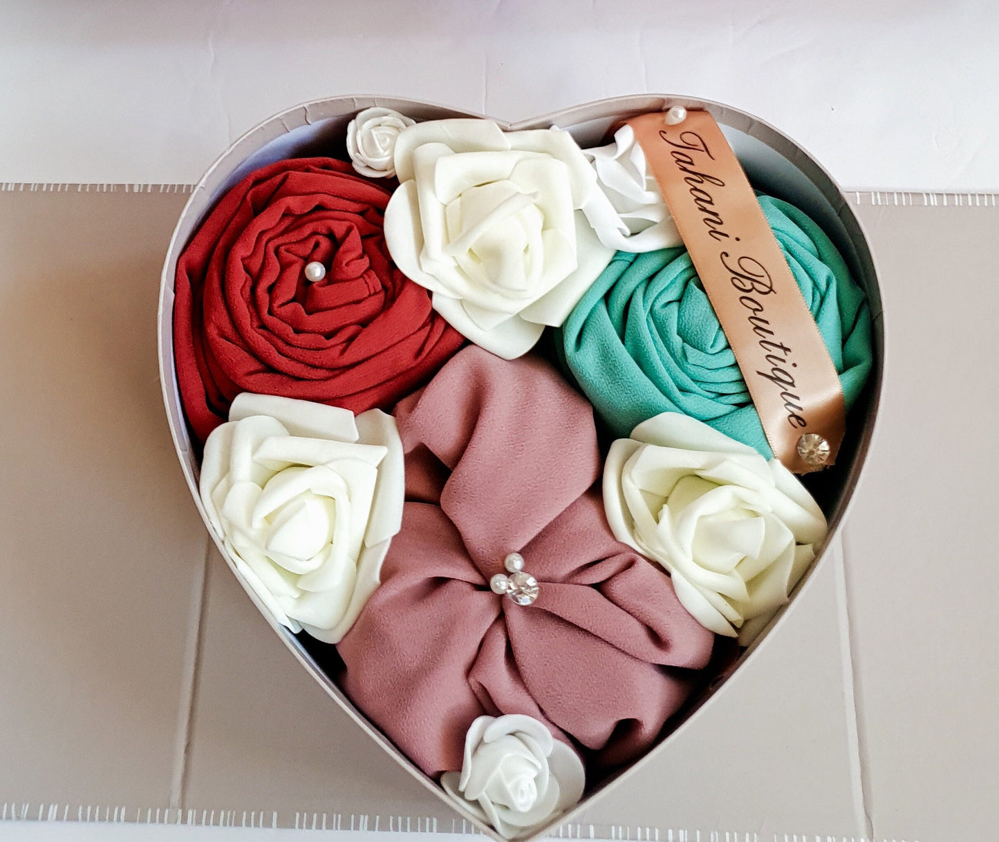 Heart of Gold Hijab Bouquet