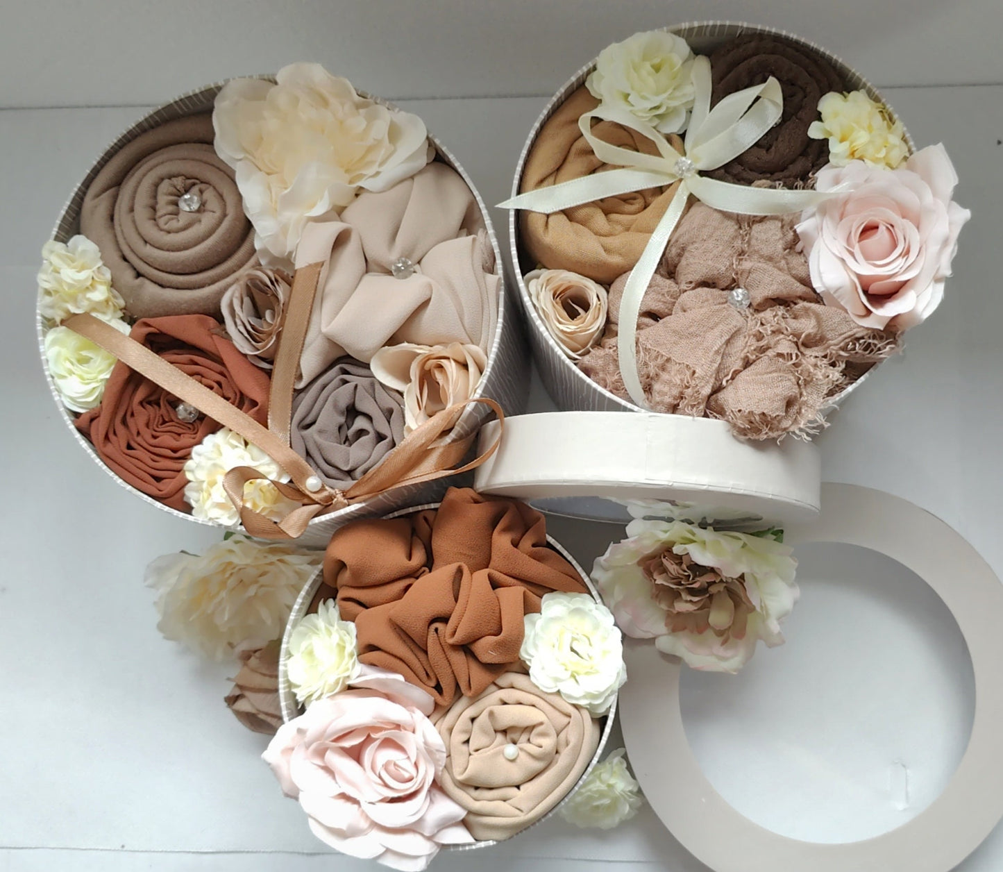 Golden Hijab Bouquet