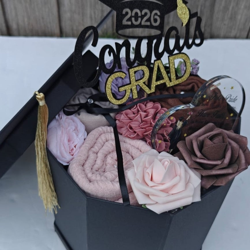 Graduation Hijab Gift Bouquet