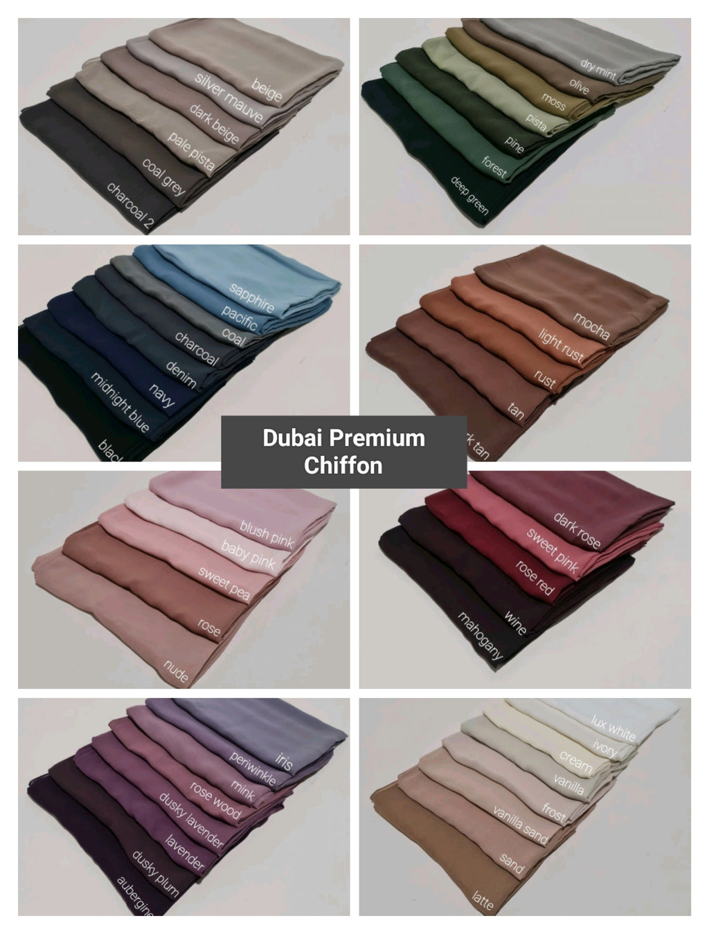 Premium Maxi Chiffon Hijab