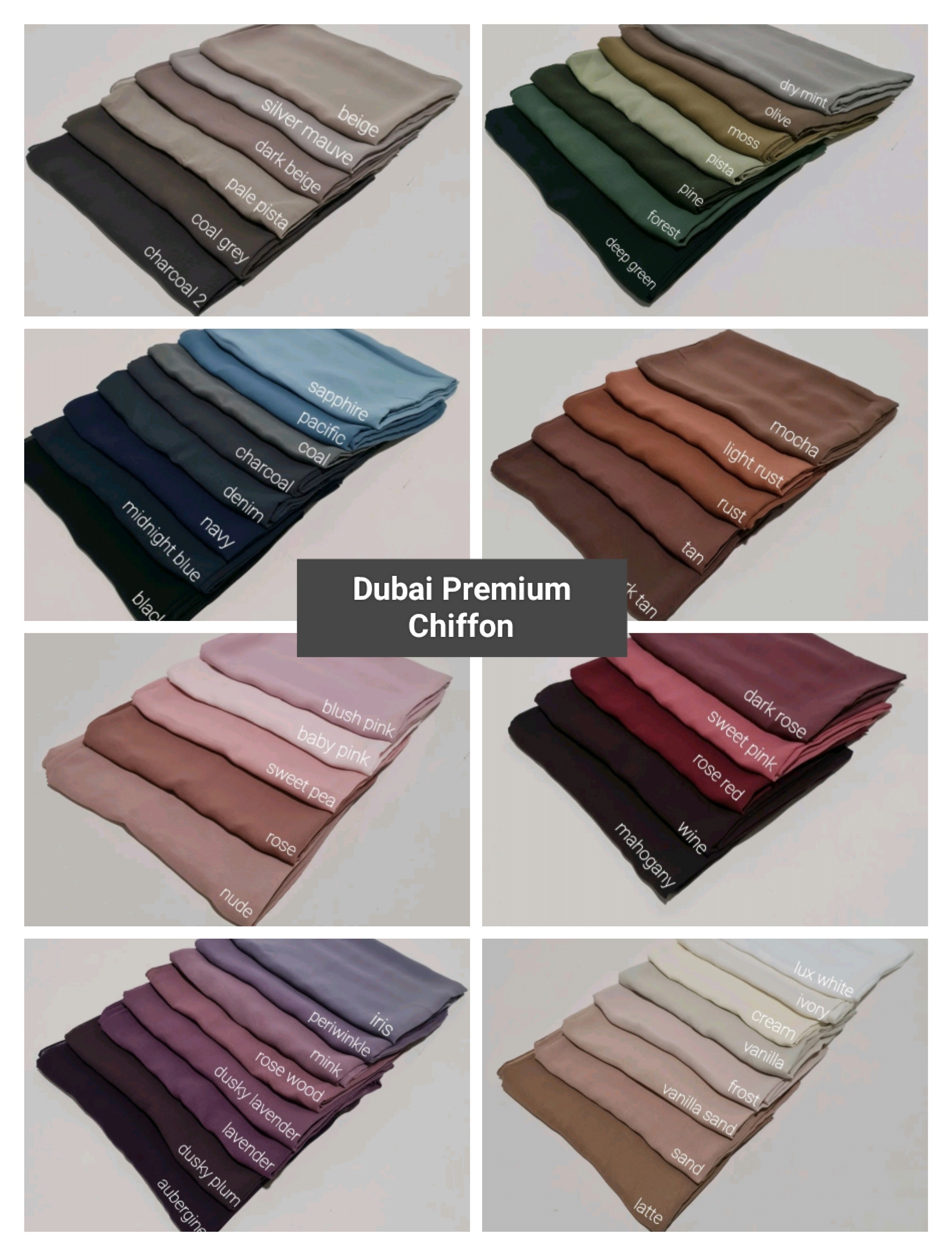 Premium Maxi Chiffon Hijab