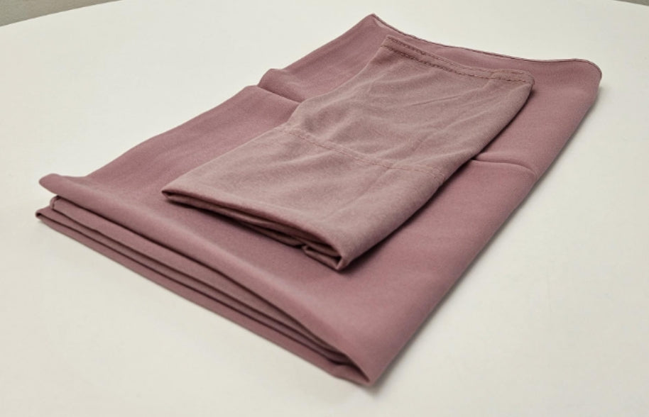Hijab Chiffon And Matching  Cap Set