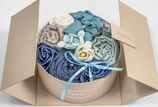 Pandora's Midnight Blue Hijab Bouquet