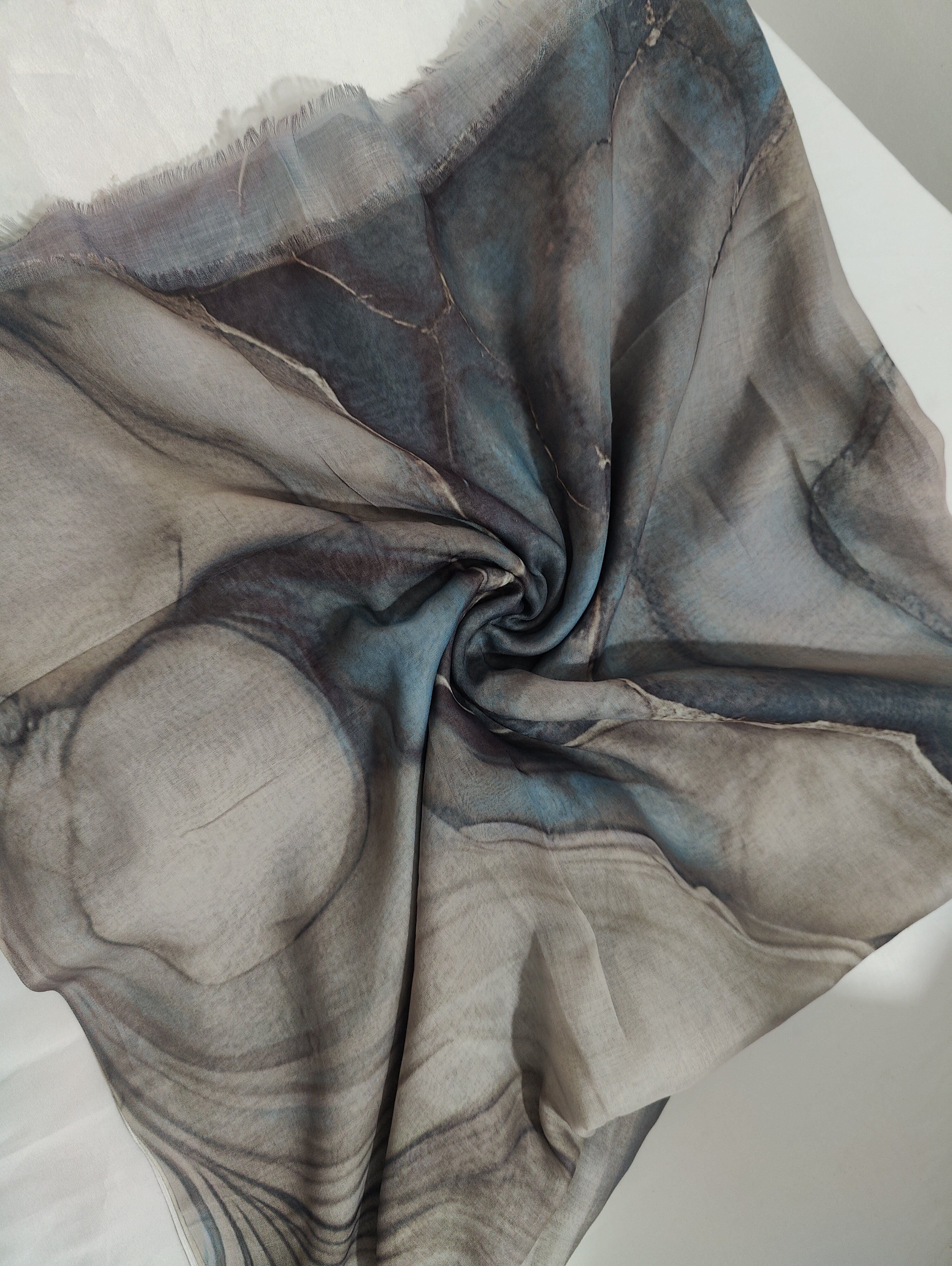 Printed Modal Watercolor Hijab