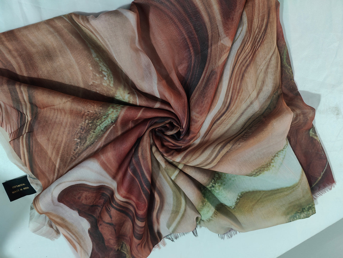 Printed Modal Watercolor Hijab