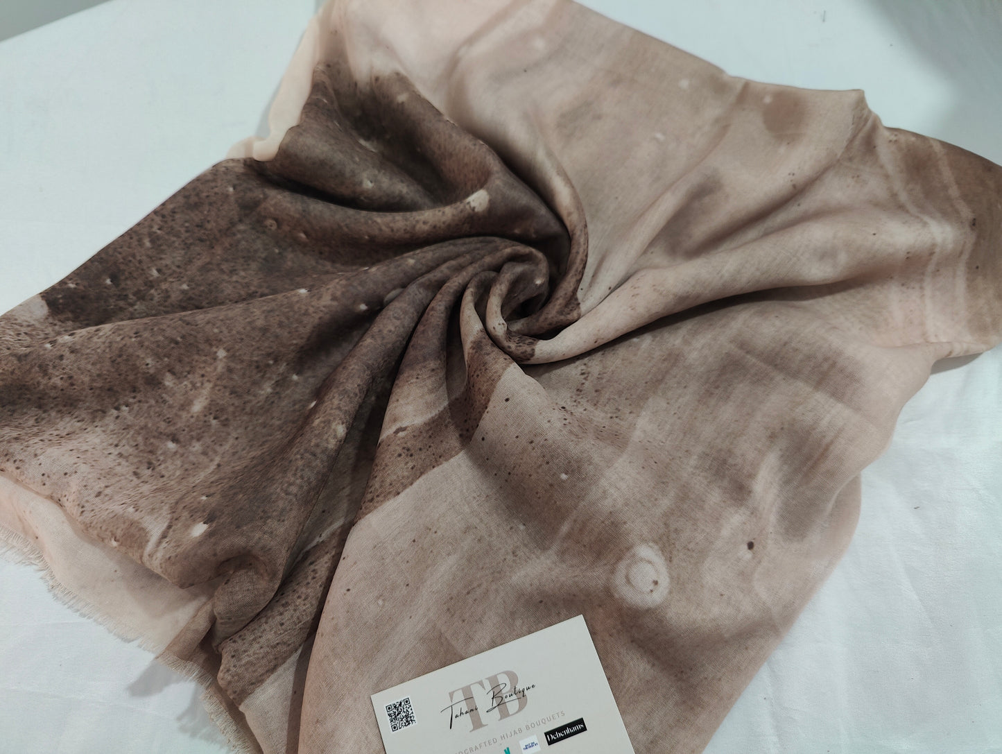 Printed Modal Watercolor Hijab