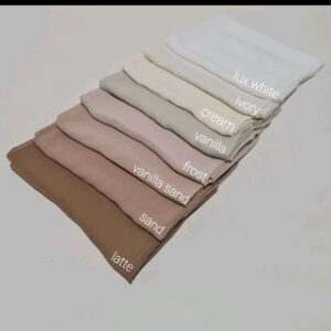 Maxi Chiffon Hijab – Dubai Premium Velvet Scarf 200x70cm