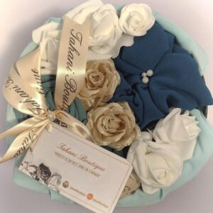 Fragrant Blossom Hijab Gift Bouquet – Scented Luxury Box