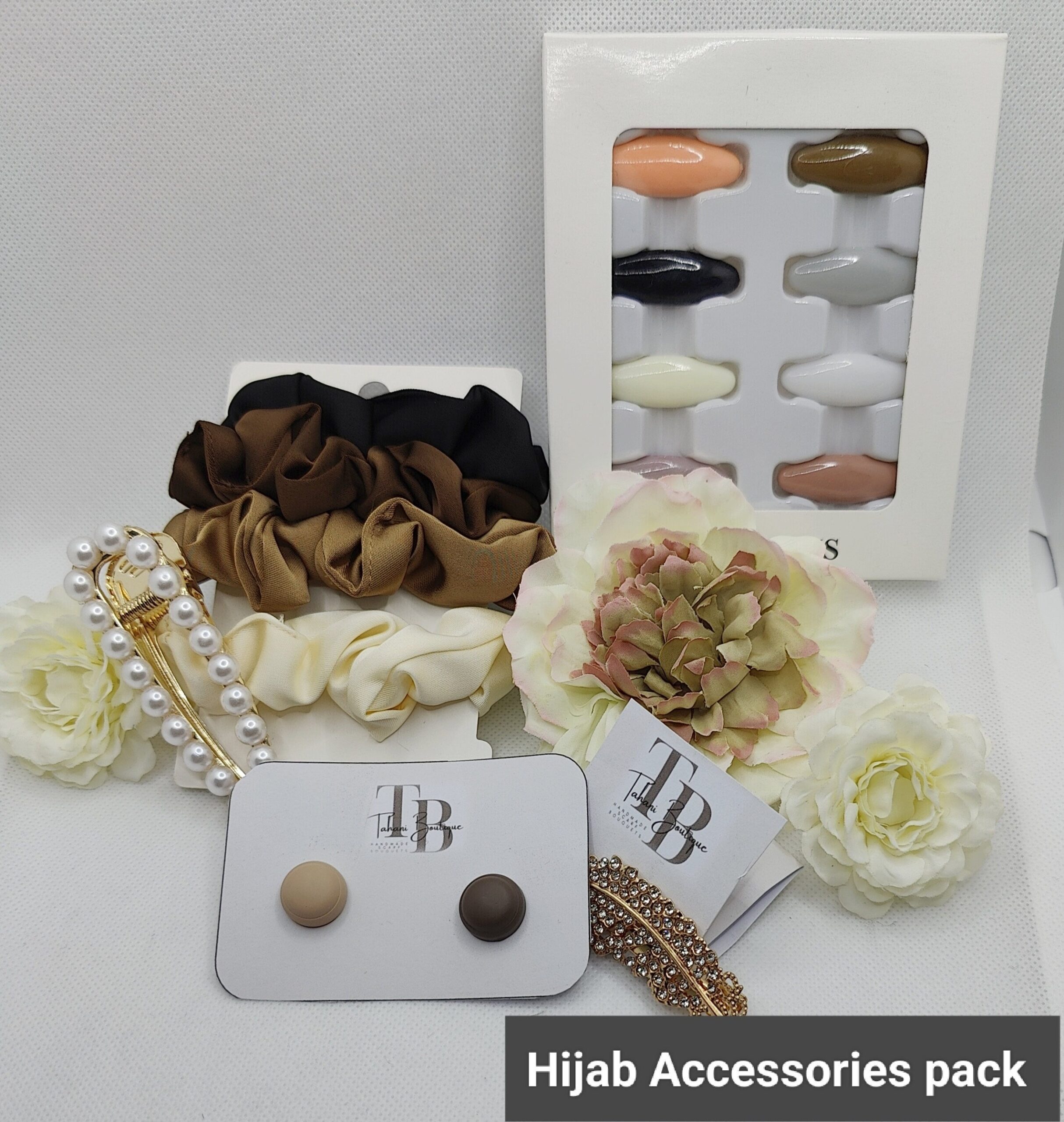 Hijab Gift Bouquet Set with Accessories – Eid & Occasions - Image 3