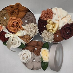 Autumn Elegance Hijab Gift Bouquet – Luxury Keepsake Box
